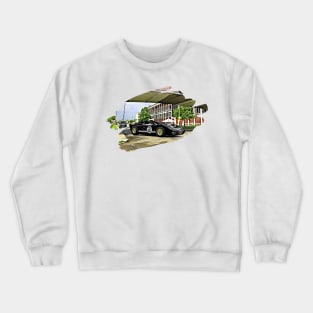 GT40 MK2 Detroit Print Crewneck Sweatshirt